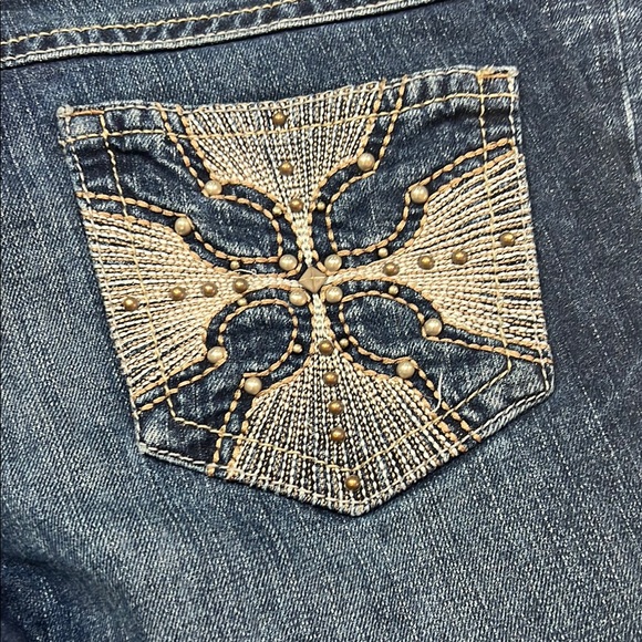 Cruel Girl Blue Straight Leg Jeans Timeless Denim - Picture 7 of 13